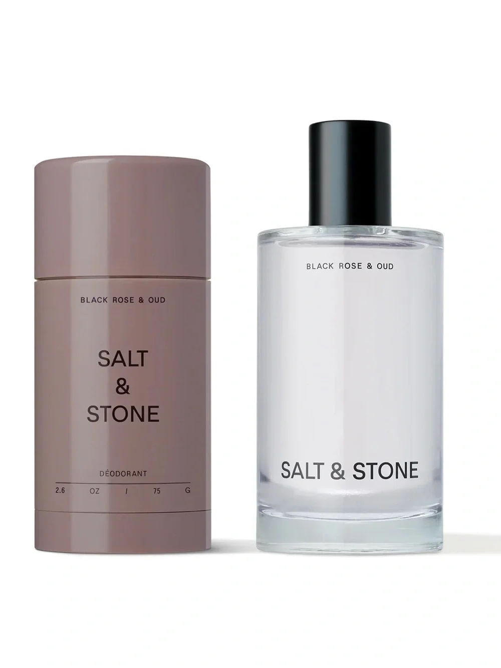 🆕NIB SALT & STONE Black Rose & Oud Women’s Deodorant & Fragrance Set 🥀